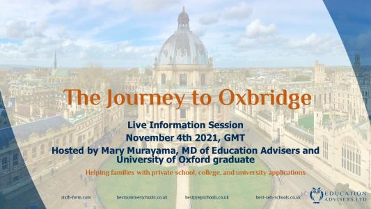 The Journey to Oxbridge